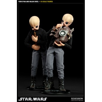 Star Wars Action Figure 2-Pack 1/6 Tedn Dhai and Nalan Cheel 30 cm